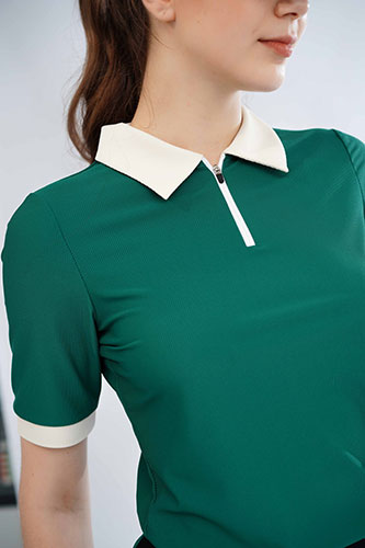 Áo Golf phối cổ 