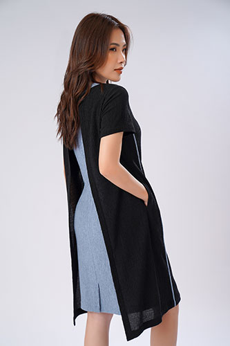 Váy xẻ tà lưng