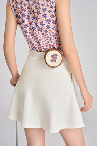 Túi tròn Trắng Nâu (Hợi)