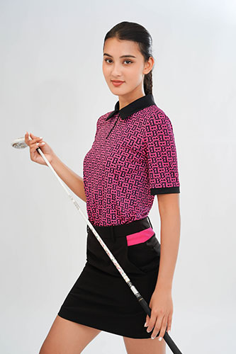 Áo Golf họa tiết B
