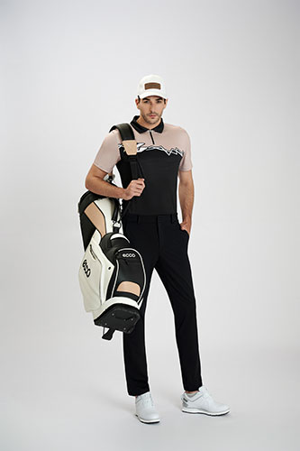 Áo Golf nam cổ đen