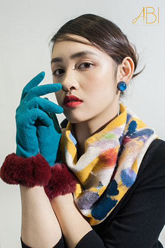 Khăn len Thời trang