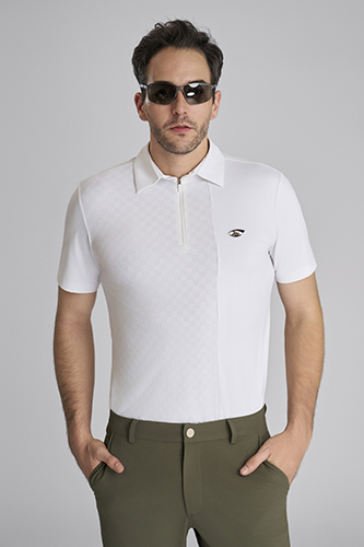 Áo Golf nam trắng
